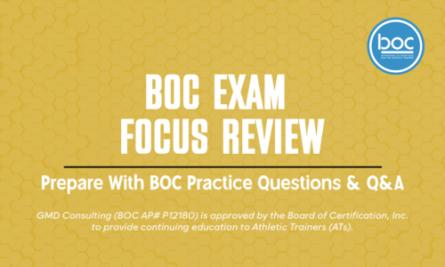 BOC Exam Focus Review – Jan. 12th